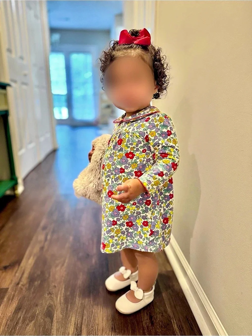 Baby Boden Girls Floral Cotton Dress 12-18 Months